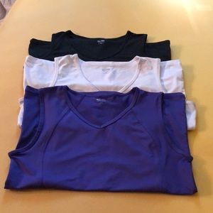 Lot of 3 Champion Sleeveless Workout Yoga Tops EUC